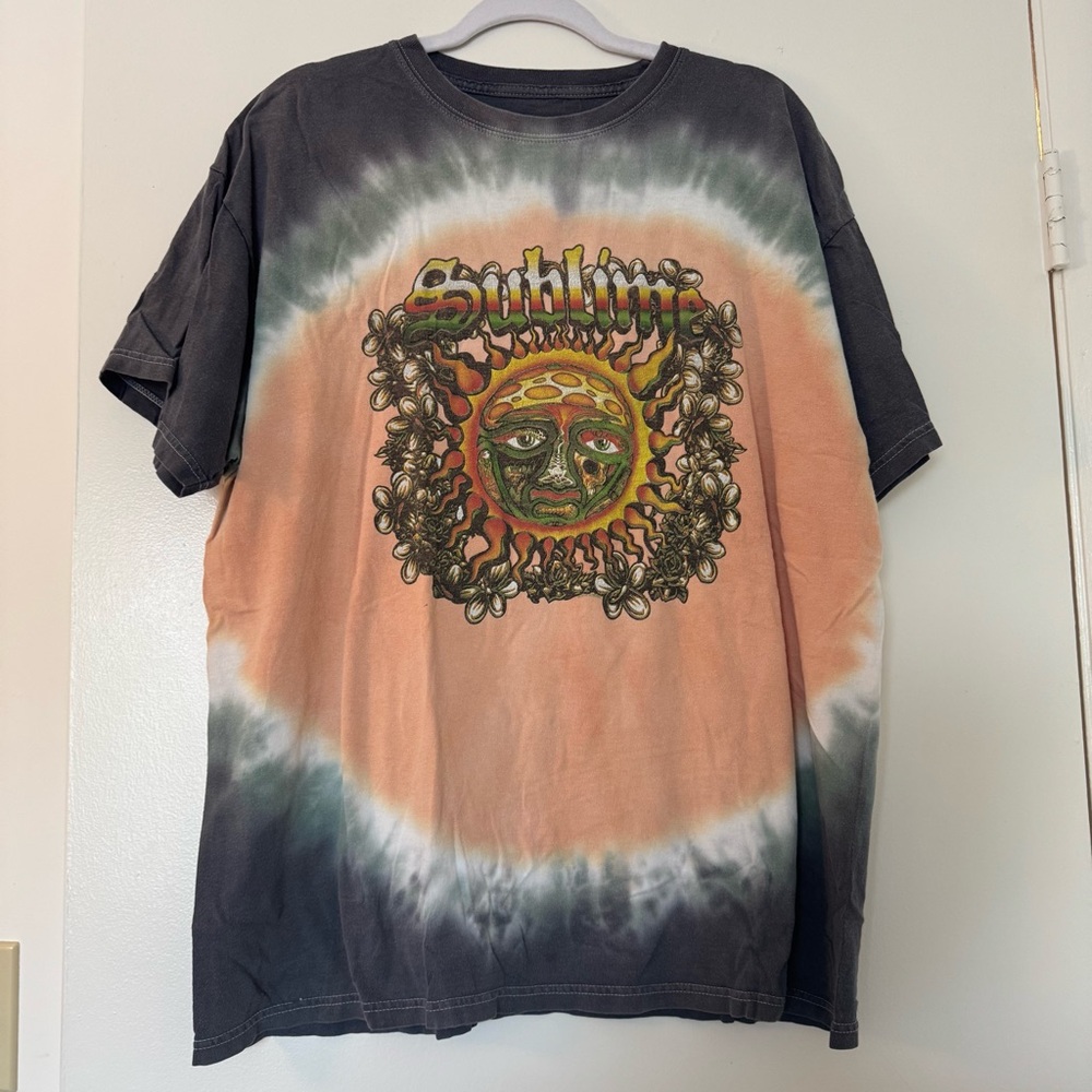 Sublime Gray Tie-Dye T-Shirt